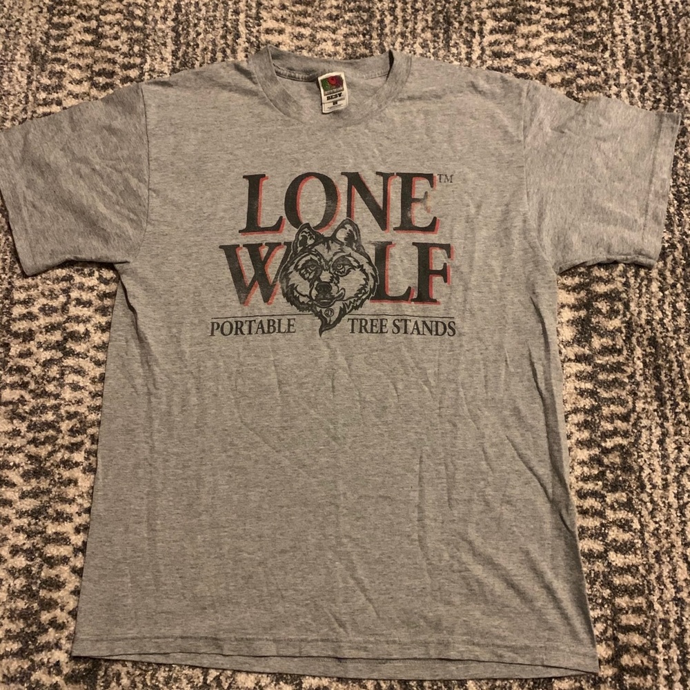 gray basic t-shirt - Picture 2 of 2